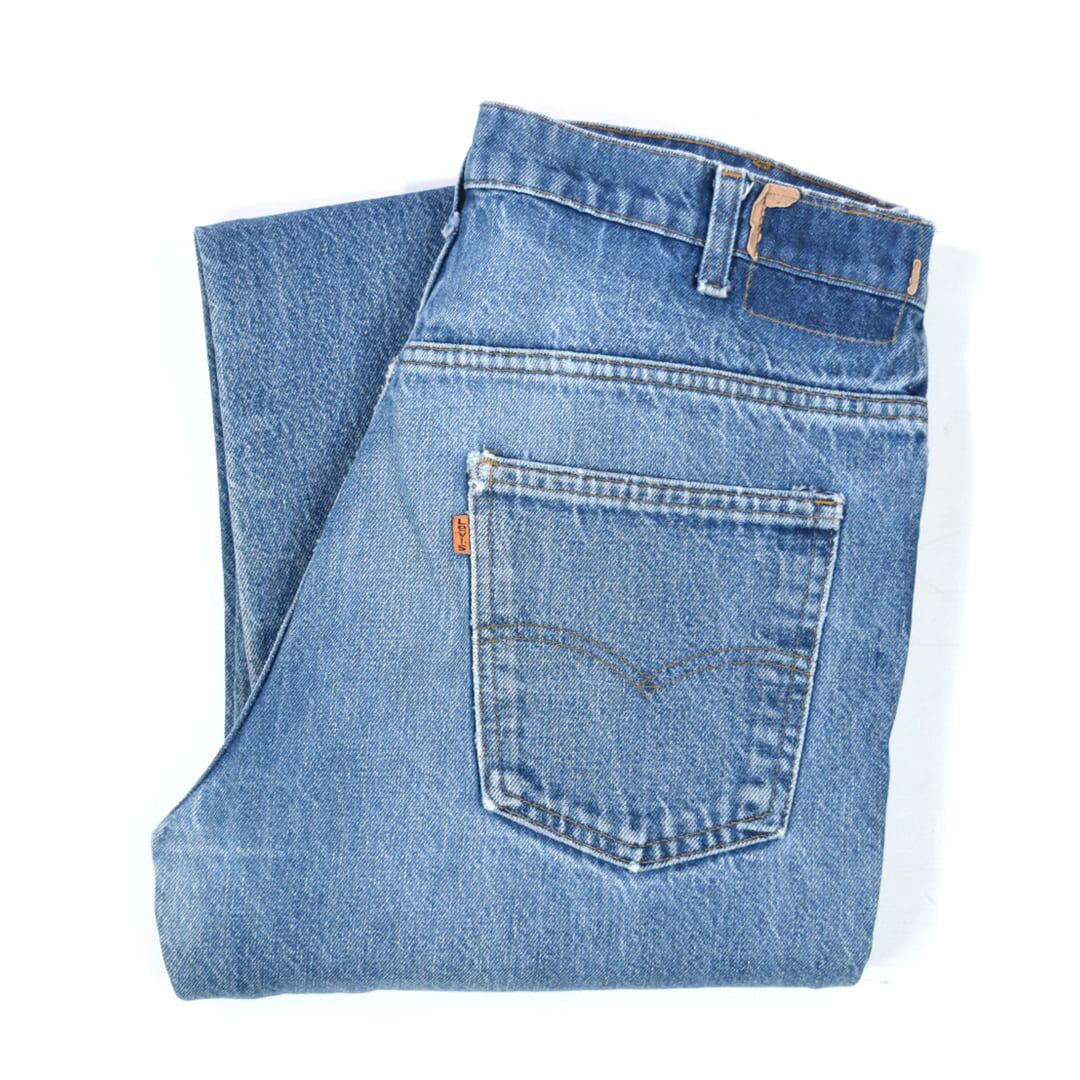 80s リーバイス 517 USA製 ブーツカット フレアデニム ジーンズ デニムパンツ W36 Levis 古着 @EA0301