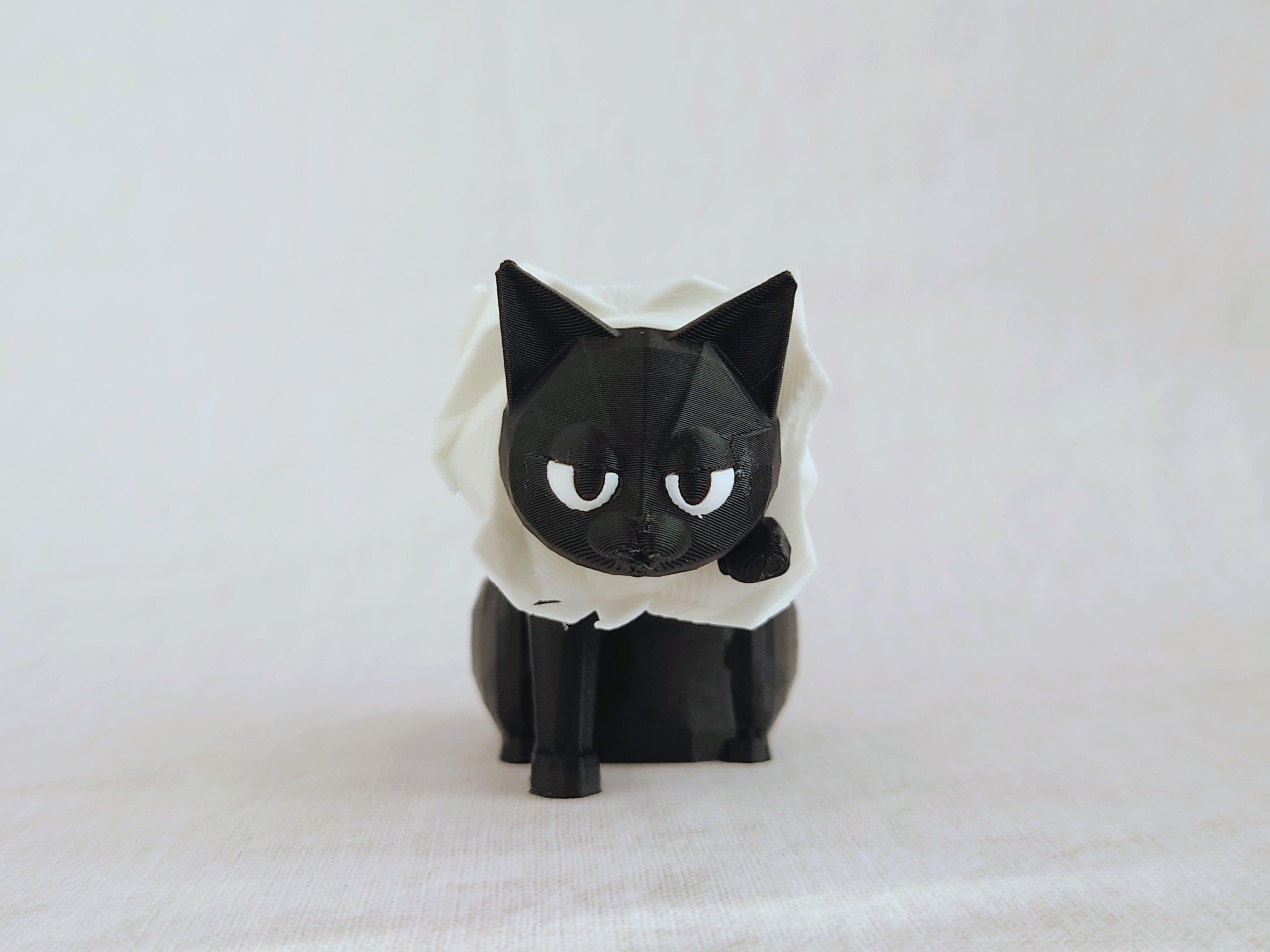 穴あき風猫メモスタンド | 猫社謹製
