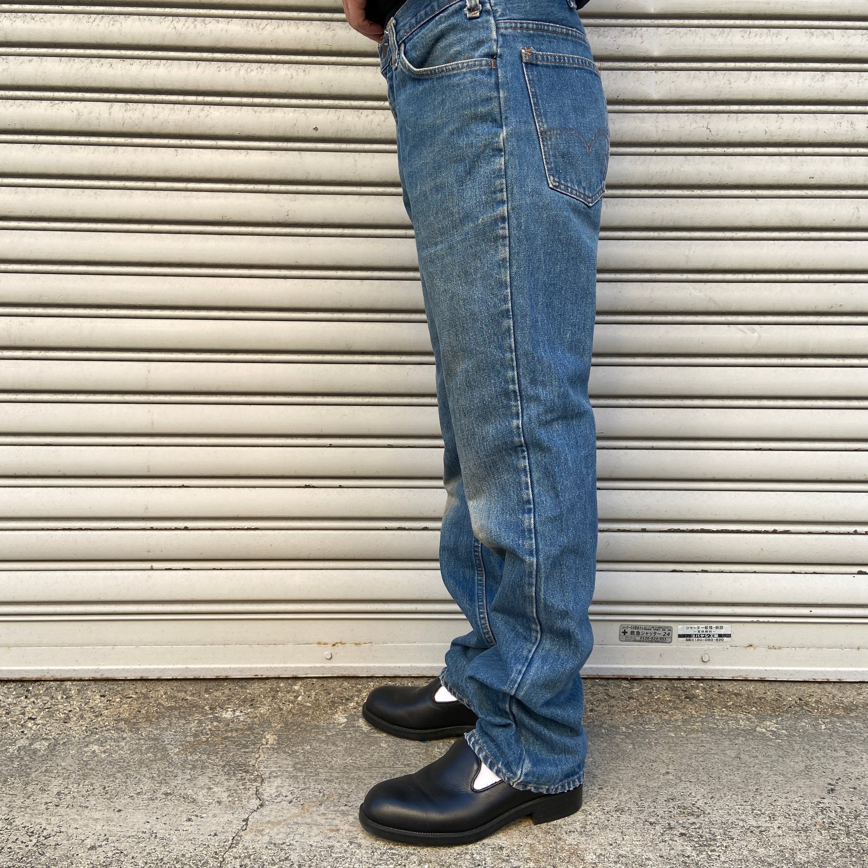 70s Levi's 519 ストレートデニムパンツ オレンジタブ W33L32 | 古着屋 Uan