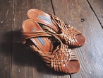 Italy Ralph Lauren Leather heel sandal