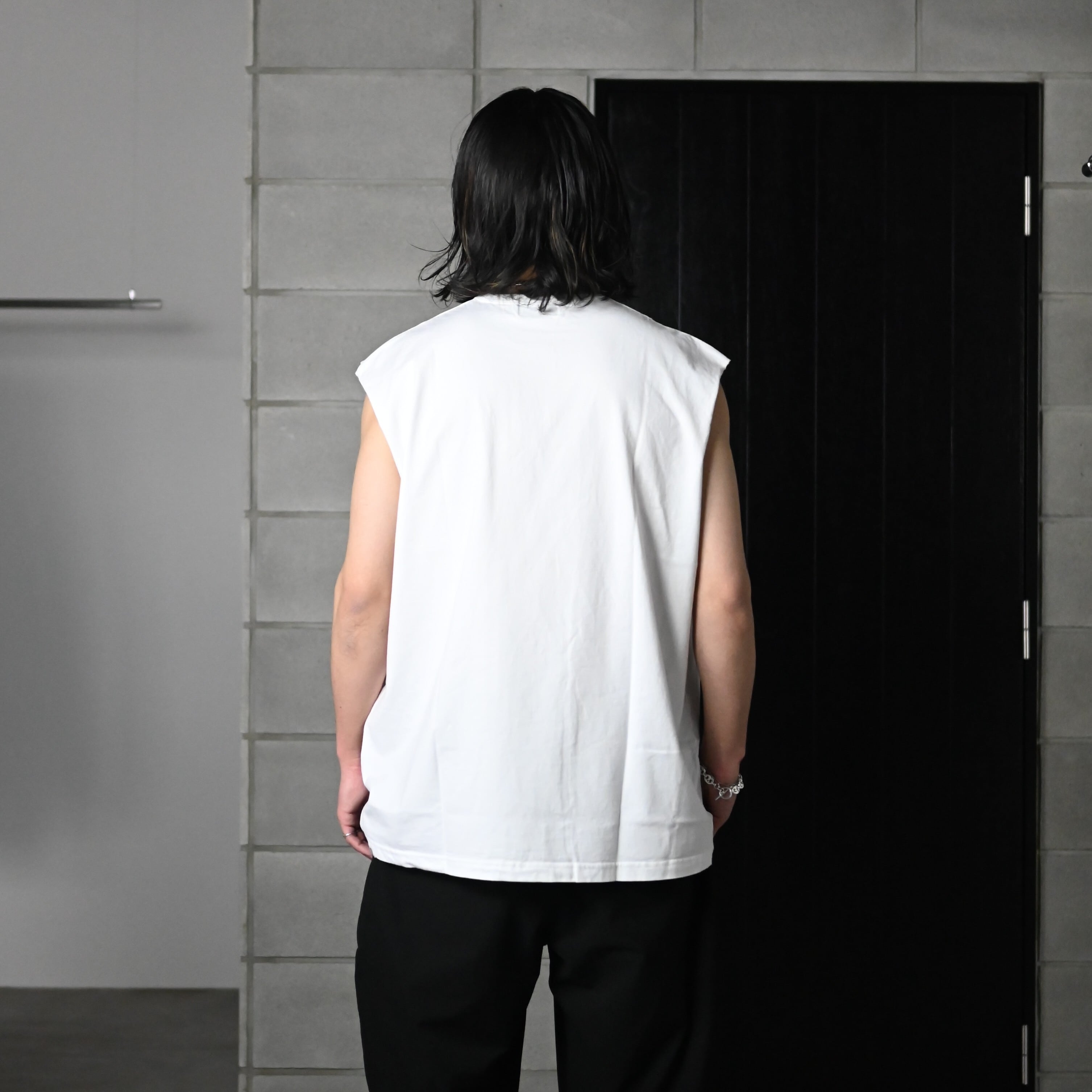 KUON / Boro Patched Sleeveless Top | GANKO