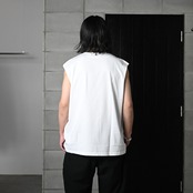 KUON / Boro Patched Sleeveless Top