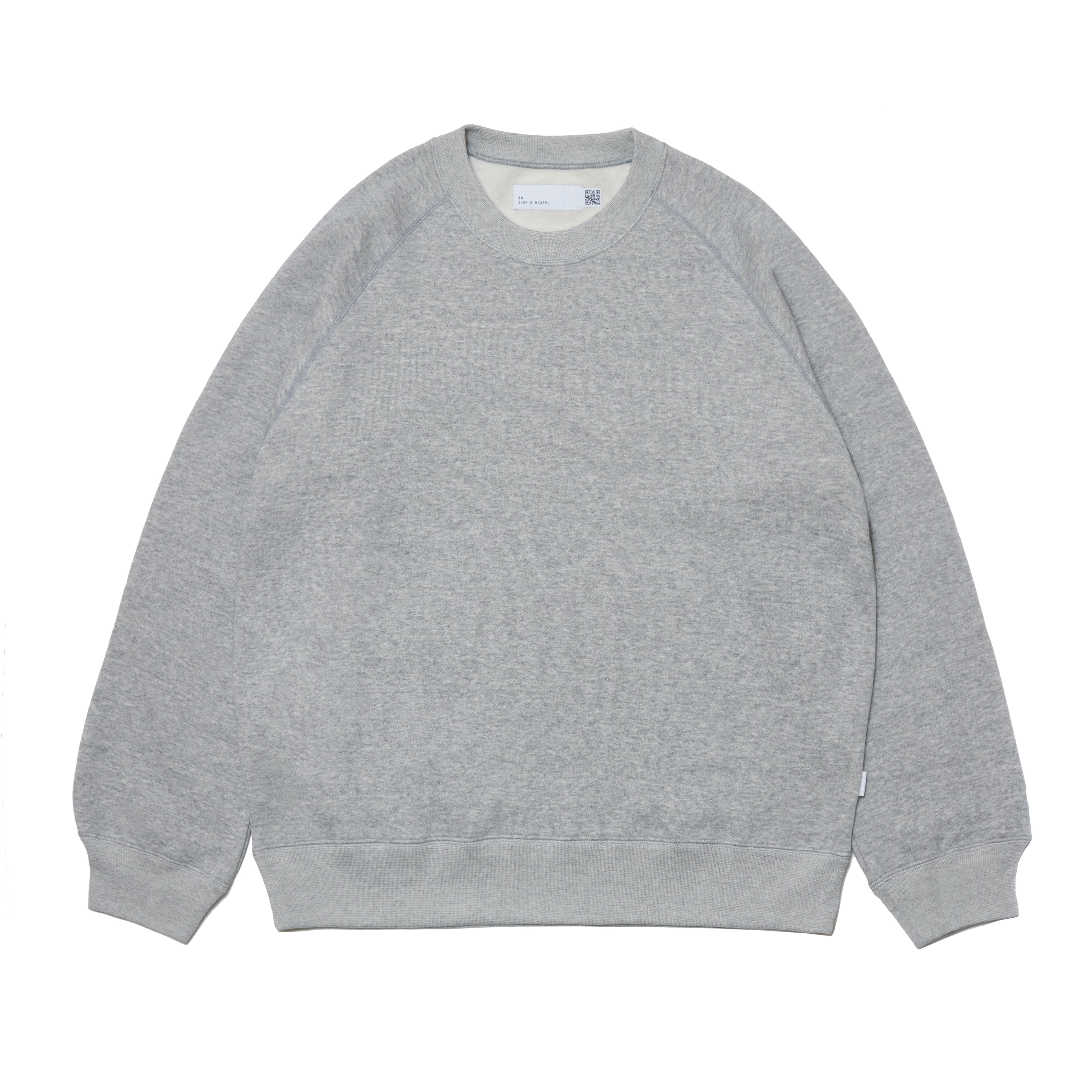 SO ORIGINAL RAGLAN CREW NECK SWEATSHIRT (GRAY)