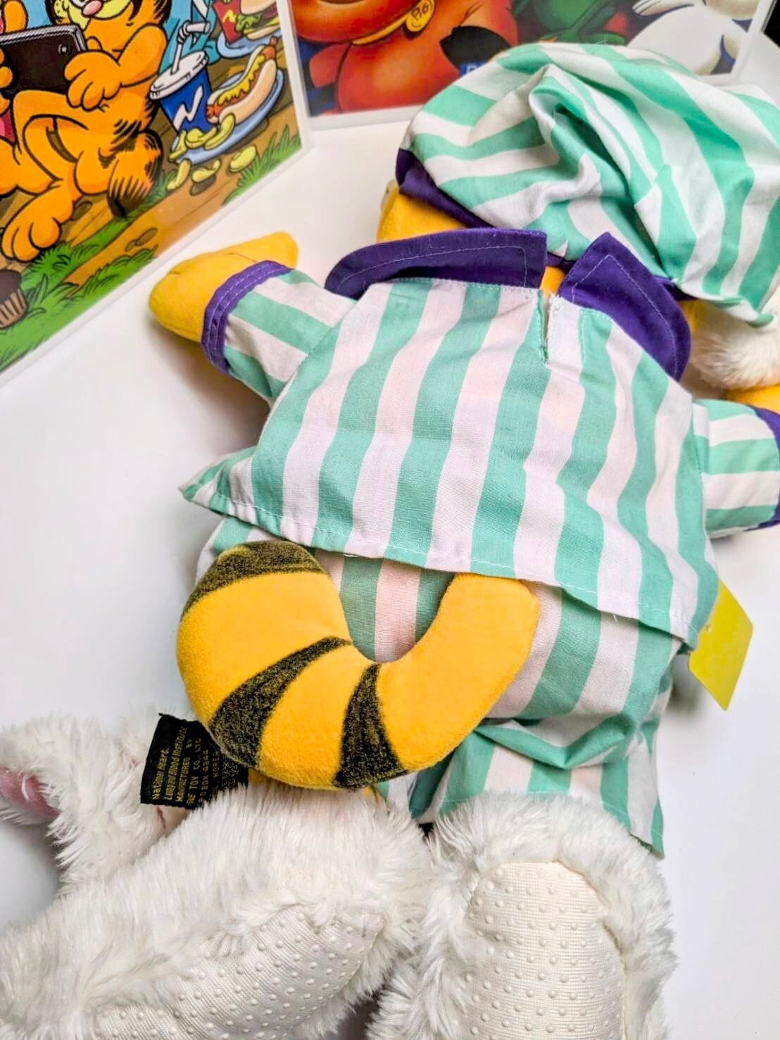 ☆ VINTAGE ☆【ガーフィールド（Garfield）⑥】「STAR SLEEPER パジャマ」1978年製 〘VINTAGE ビンテージ〙 ぬいぐるみ 〚アメリカン雑貨 アメトイ〛