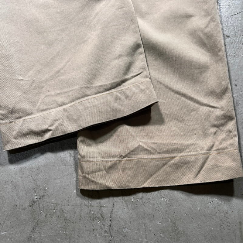 40's U.S.ARMY 45KHAKI チノトラウザーズ MIL-T-2064 サイドダブル