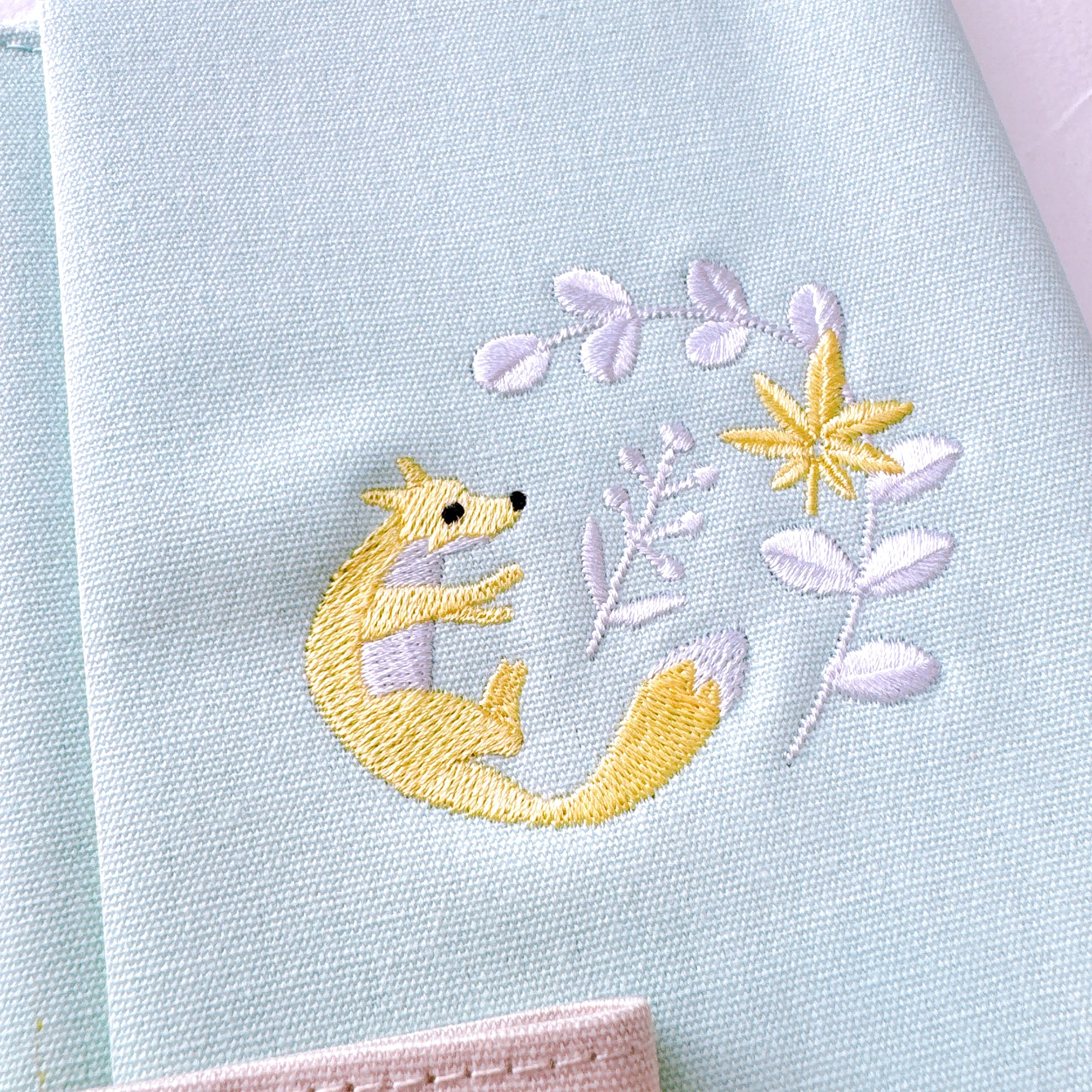 annas刺繍文具】刺繍ブックカバー｜キツネ | Net store アンナとラパン