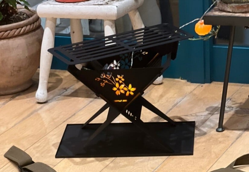 ソロ用焚き火台「知火魂」～chibitama～ | TAKEHARU outdoor design