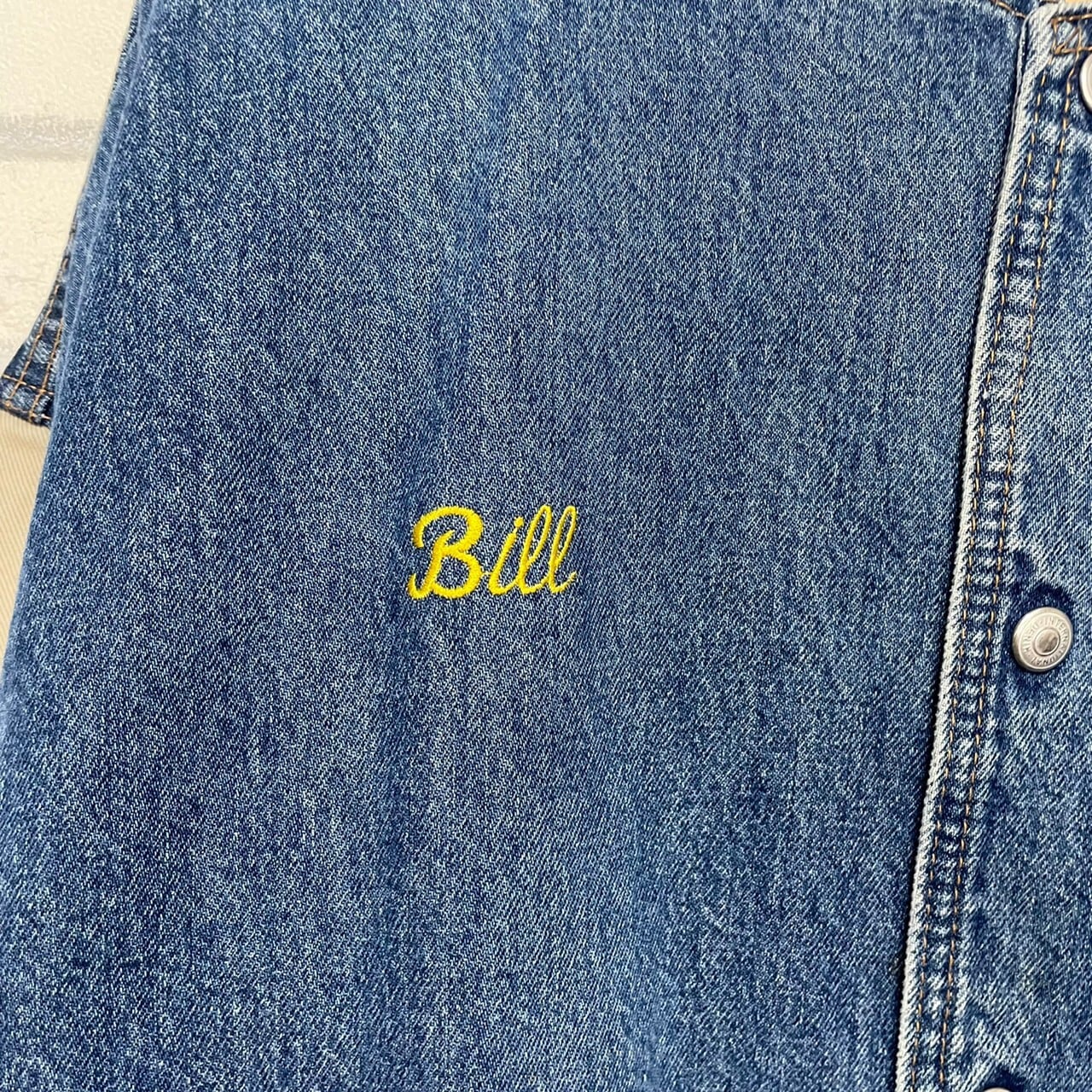 ID WEAR デニムジャケット 2XL 刺繍 スタジャン | 古着屋OLDGREEN