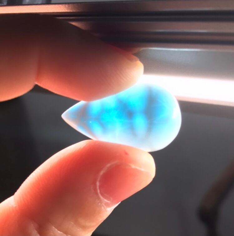 AAAA ラリマー ルース R-12(ドミニカ共和国産)