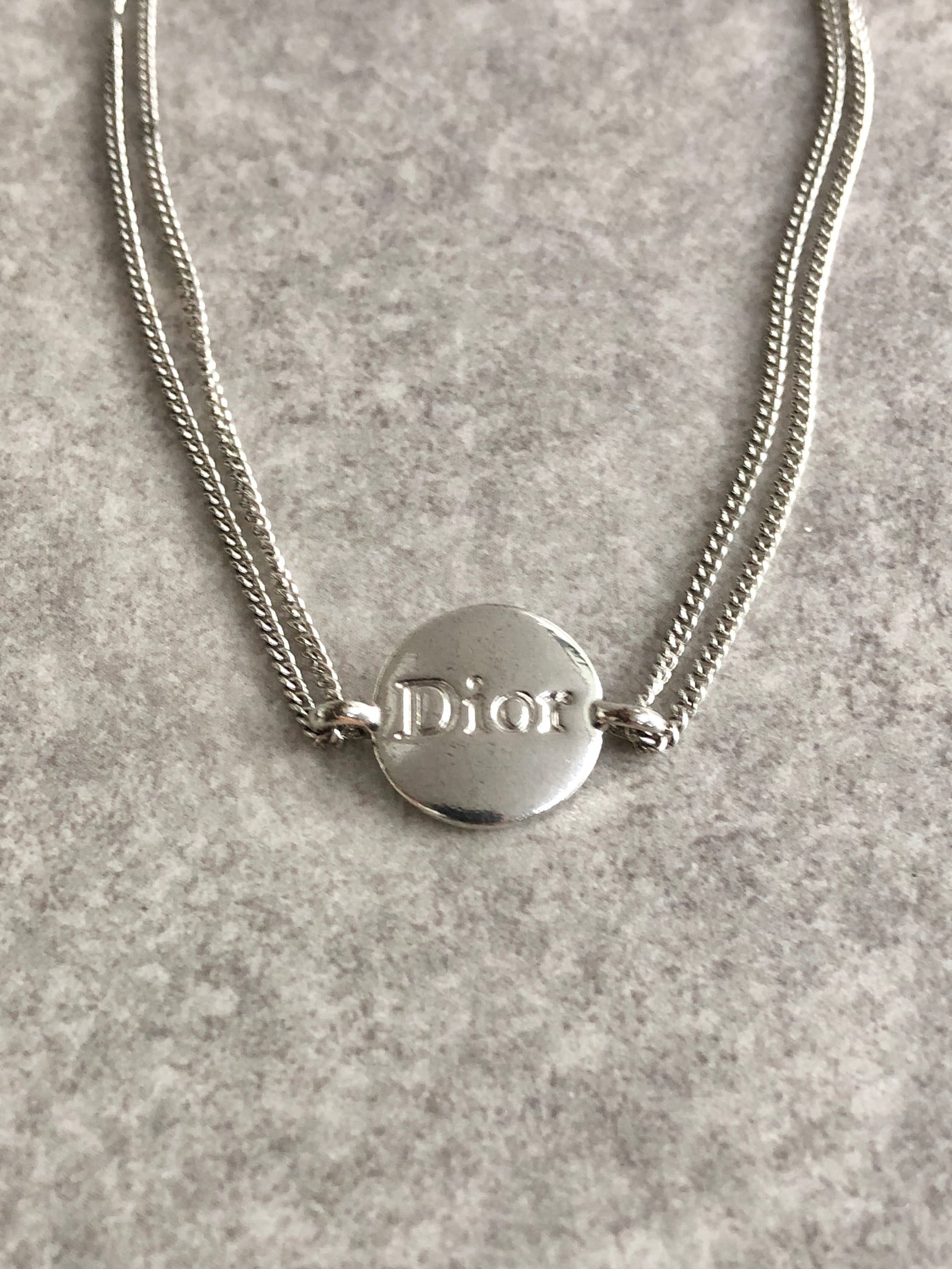 Christian Dior クリスチャン ディオール ブレスレット シルバー Dior