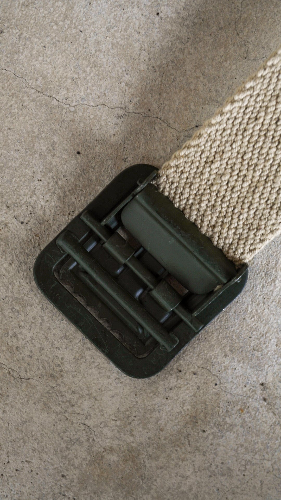 アンティーク　ハンド　バックル ベルト　フランス製　ヴィンテージ Vintage Works(ヴィンテージ ワークス) Cowhide Leather Belt 7