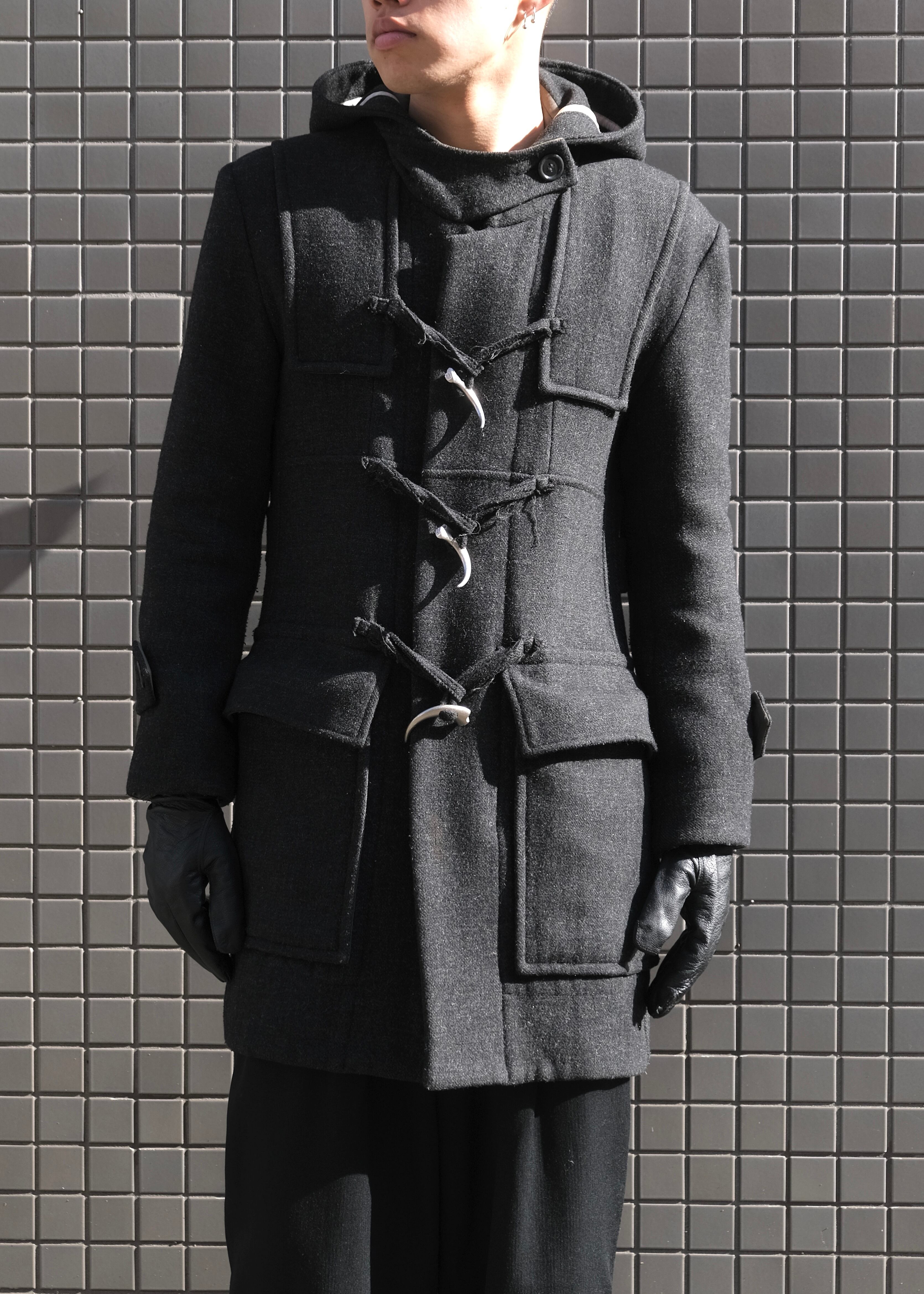 UNDERCOVER 97AW hooded wool duffel coat | CETTEN
