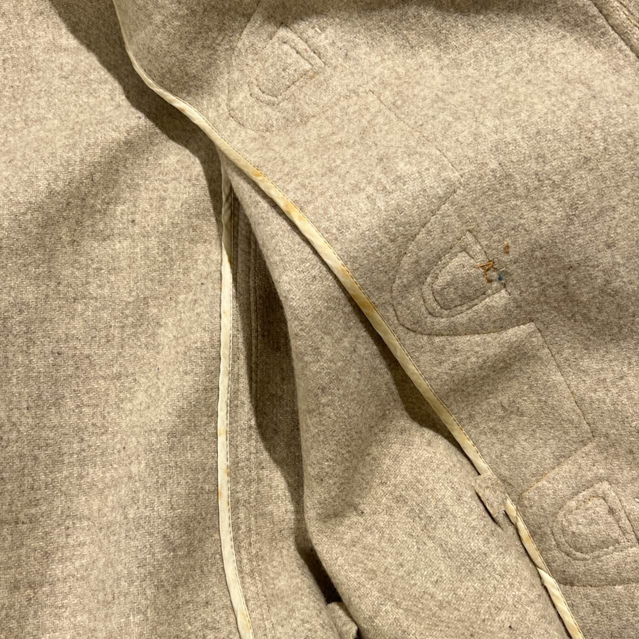 70s 80s VAN JAC ヴァンヂャケット ダッフルコート 90/グレー ベージュ系 メンズ ビンテージ