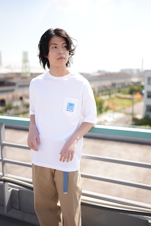 東洋化成×POOL SIDEコラボTシャツ(ポケット付き）