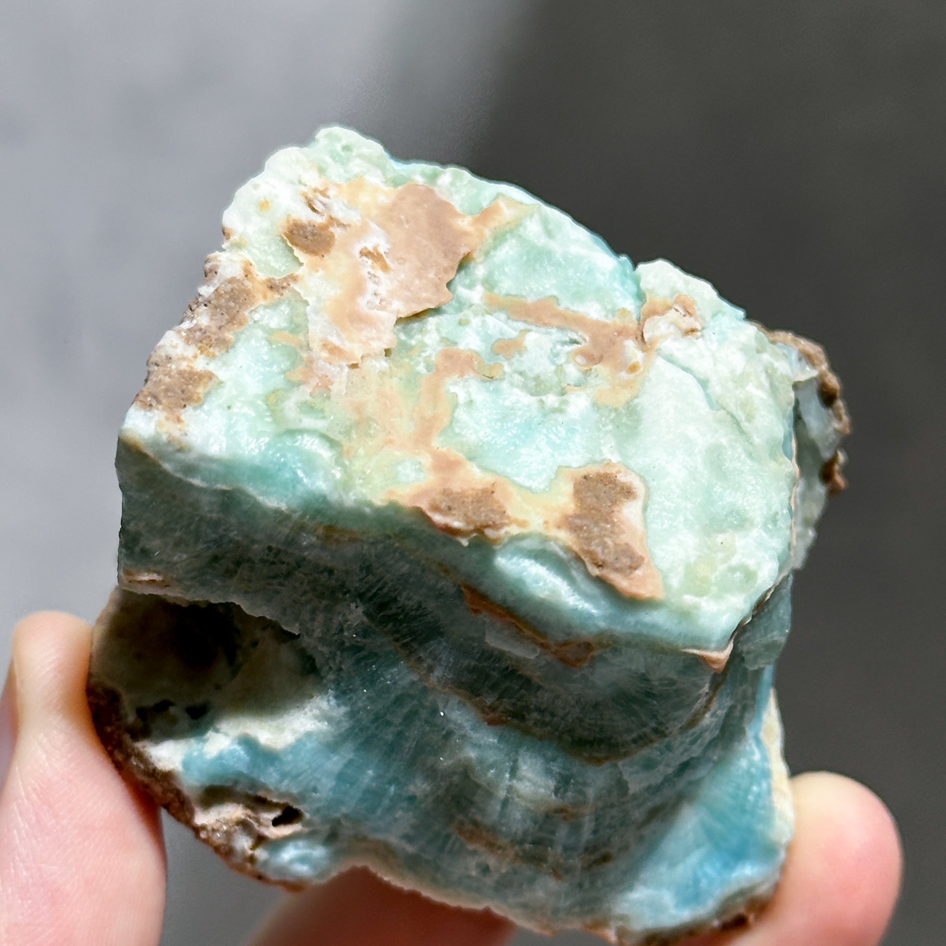 ブルーアラゴナイト 原石83◇ Blue Aragonite ◇天然石・鉱物