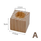 【木製 インテリア キャンドルスタンド】スタンドのみ キャンドル ろうそく 3サイズ リビング 玄関 寝室 ウエディング イベント カフェ 北欧テイスト モダン シンプル