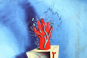 サルバドール・ダリ「器官と手」作品証明書・展示用フック・限定375部エディション付複製画ジークレ