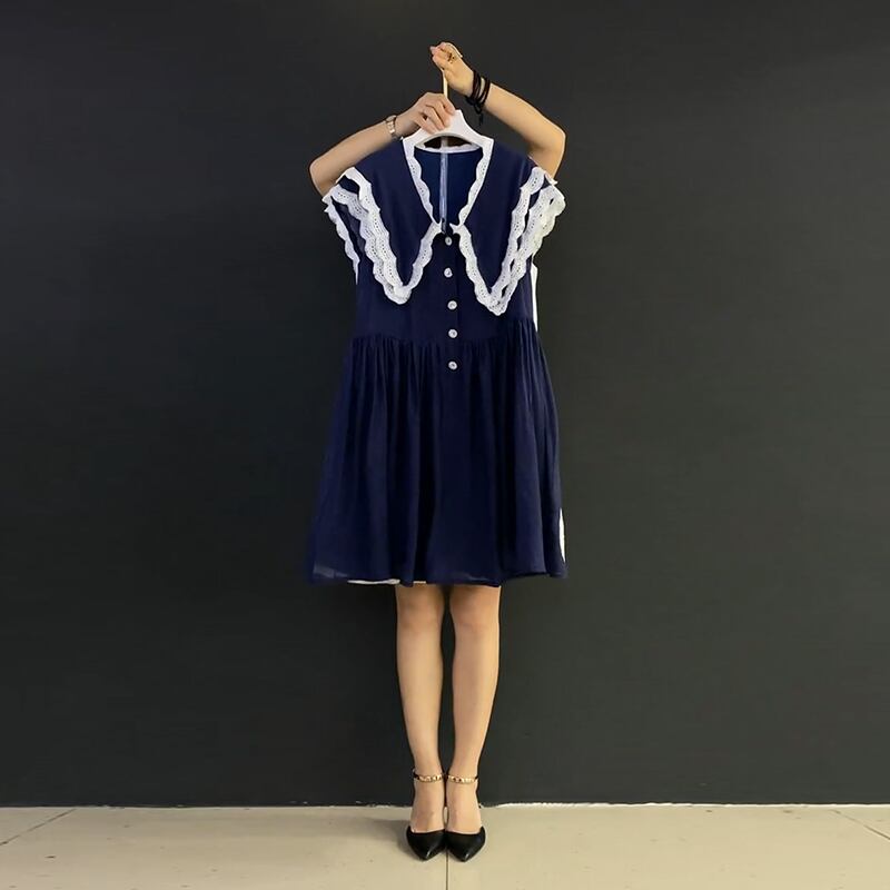 ドレス サマールーズカラースカート 夏物 ミックスインファッション848125908