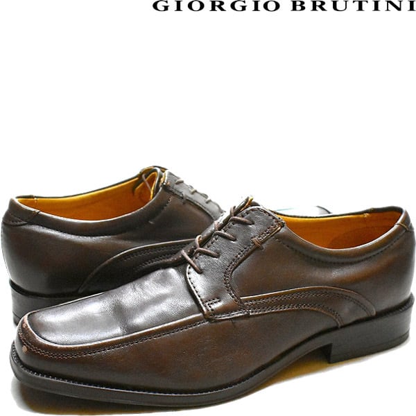 1点物◇GIORGIO BRUTINIジョルジオブルティーニUチップ革靴レザー