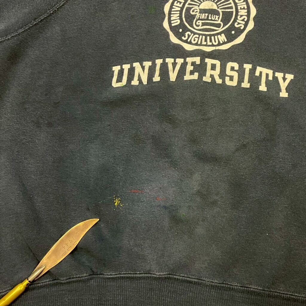 ［Champion］60’s college print sweat 60s 