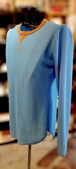 美品⭐人気定番  CCP バインダ－ サ—マルロング スリ‐ブ  Blue Size  L   LT-SA01