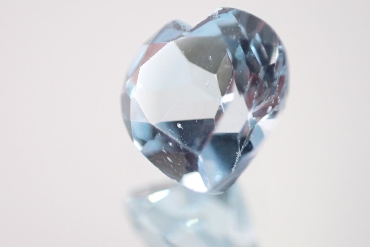 ブルートパーズ(ハートカット)　0.95ct　[C4‐105]