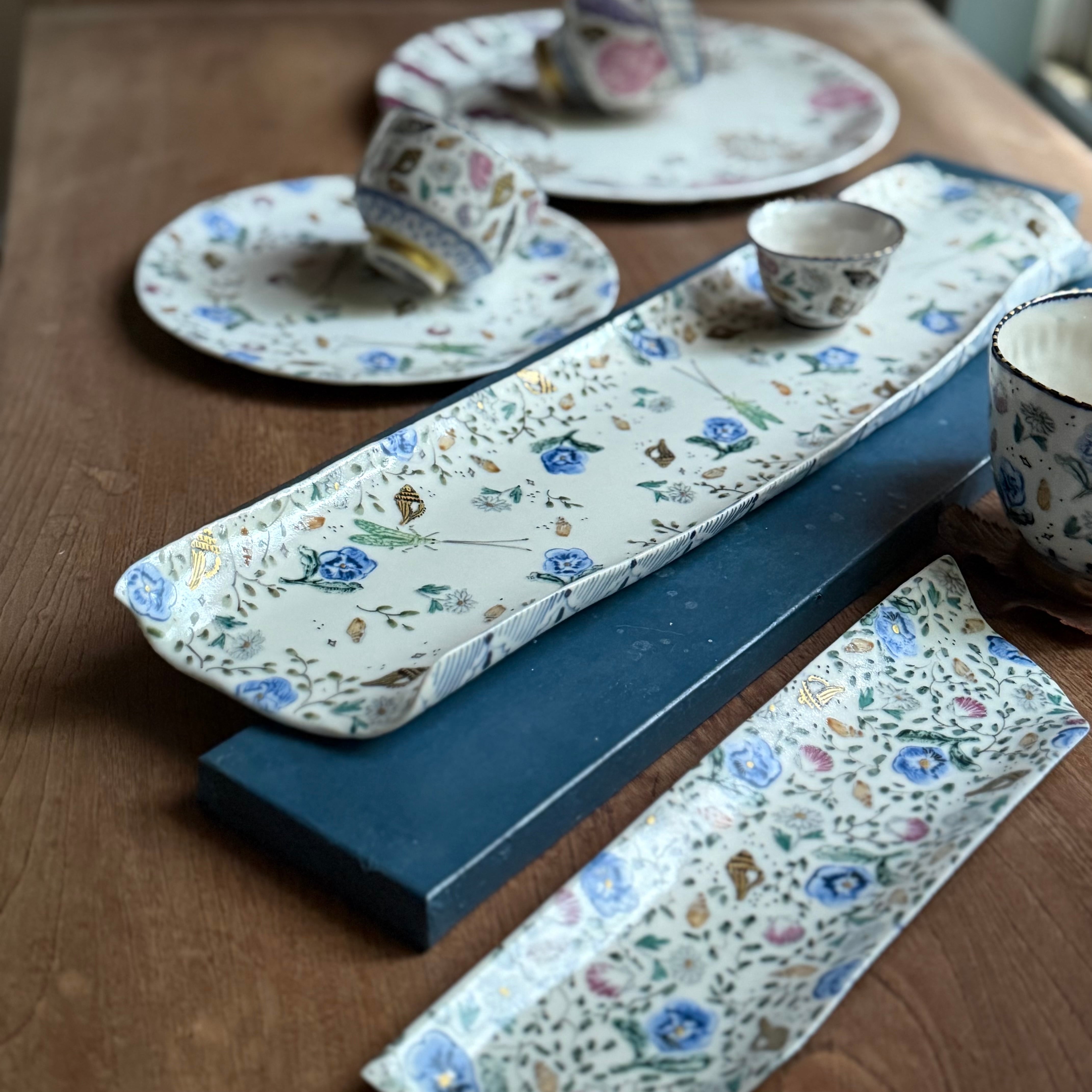 つちやまり 長板皿 | gallery 一白
