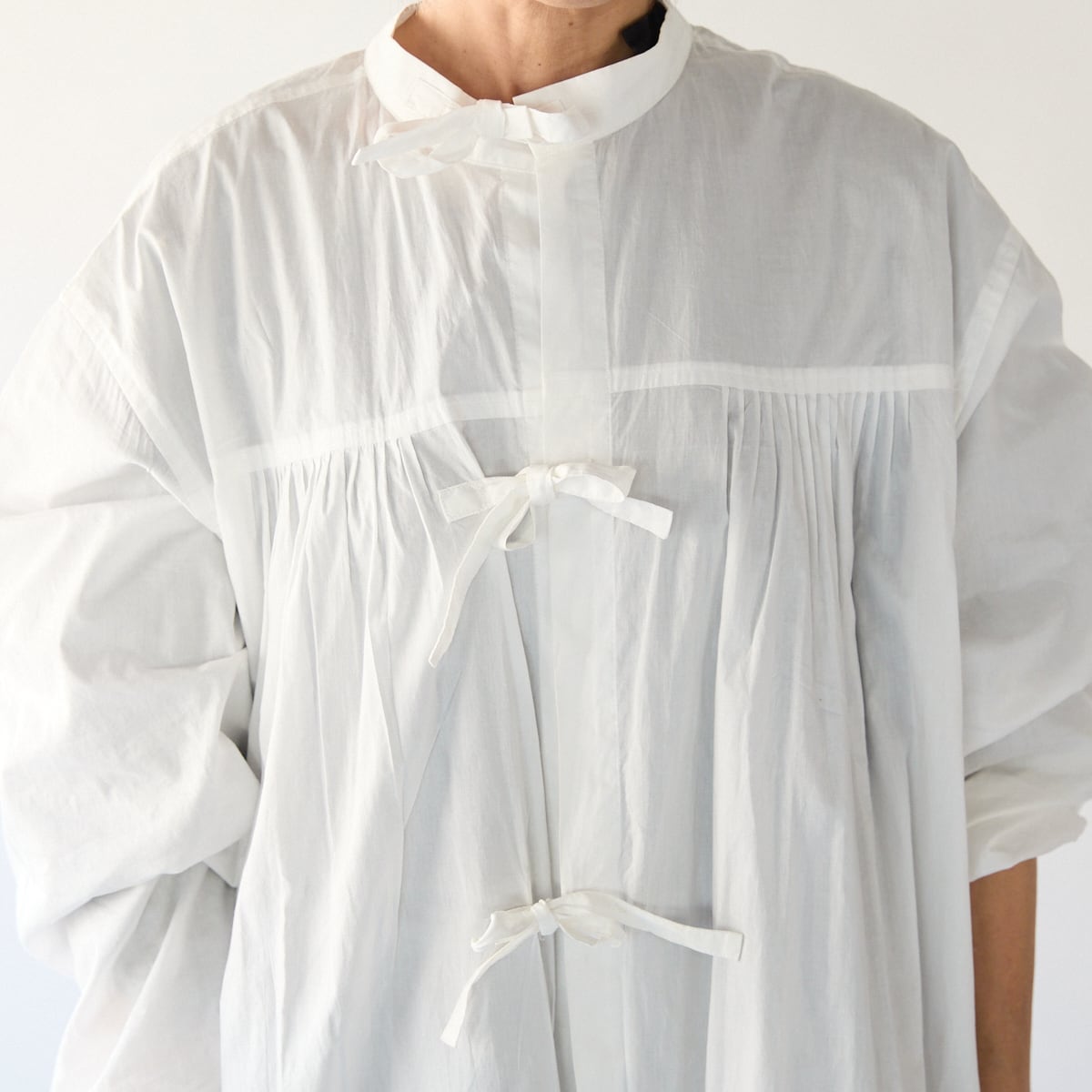 KAPPOU-GI (Ribbon type) / LIBERTY Solid (white) | エプロン商会