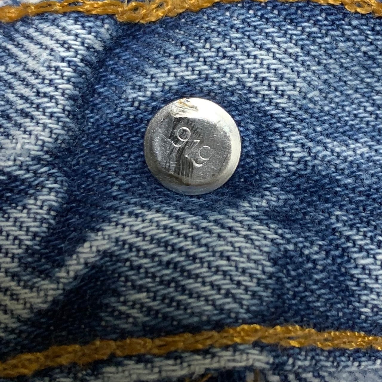 古い印材 MEXICO製 00s Levi's 550 ビンテージ デニム 刻印919 00年代