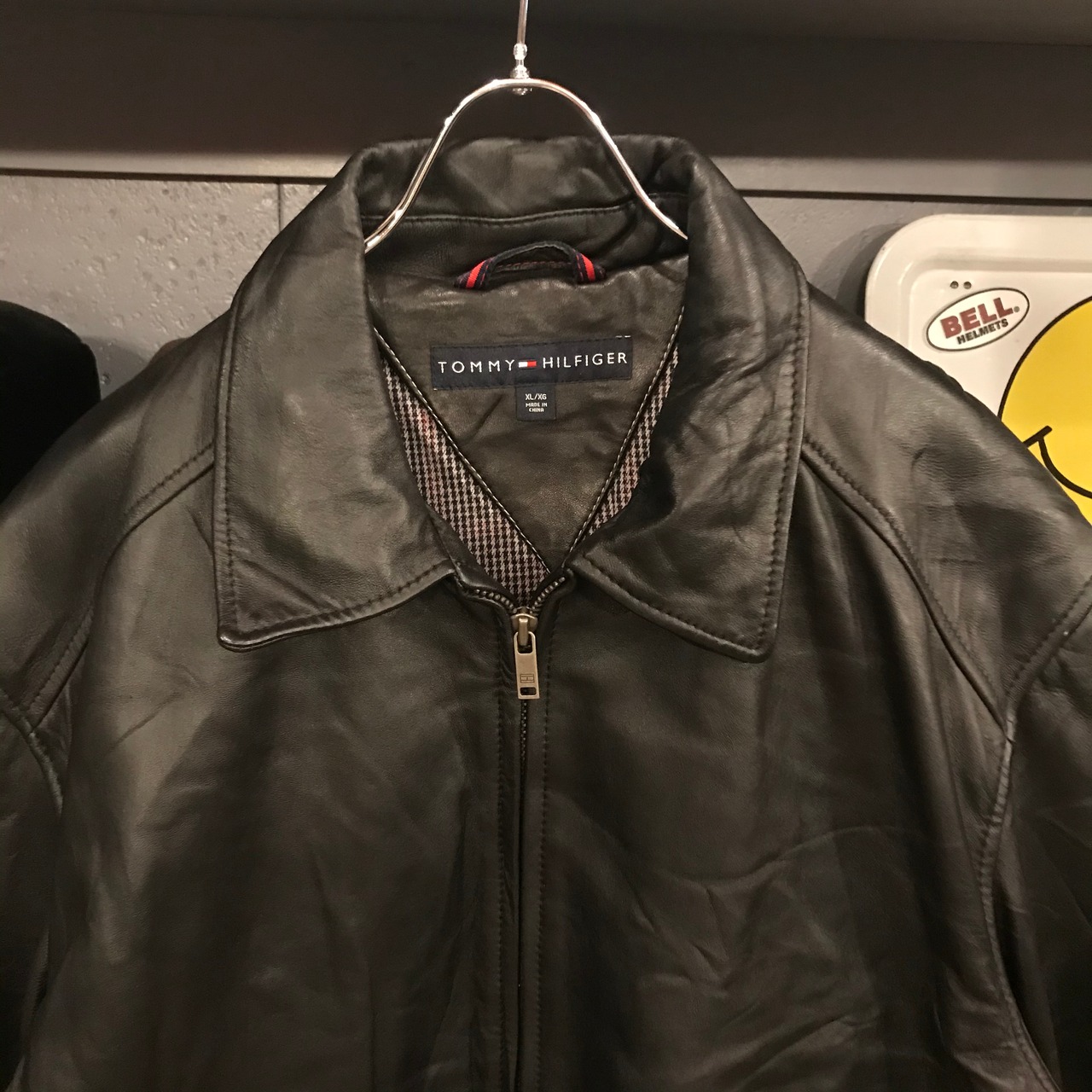 TOMMY HILFIGER Leather Jacket | VOSTOK
