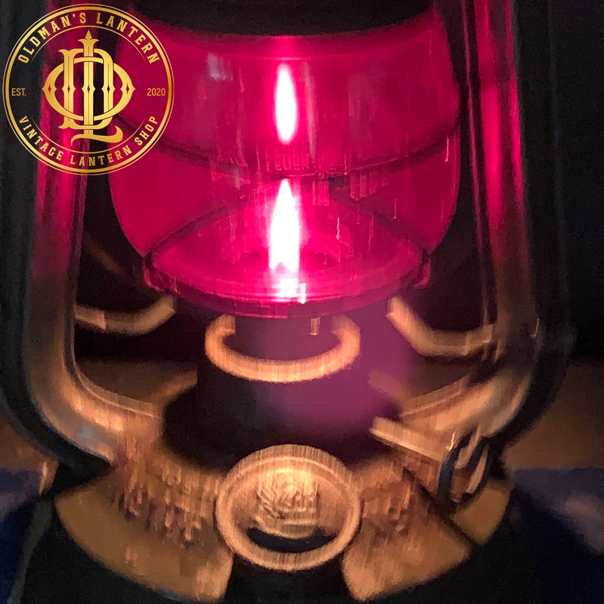 Feuerhand 176e Pilz 純正レッド glass | Oldman's lantern