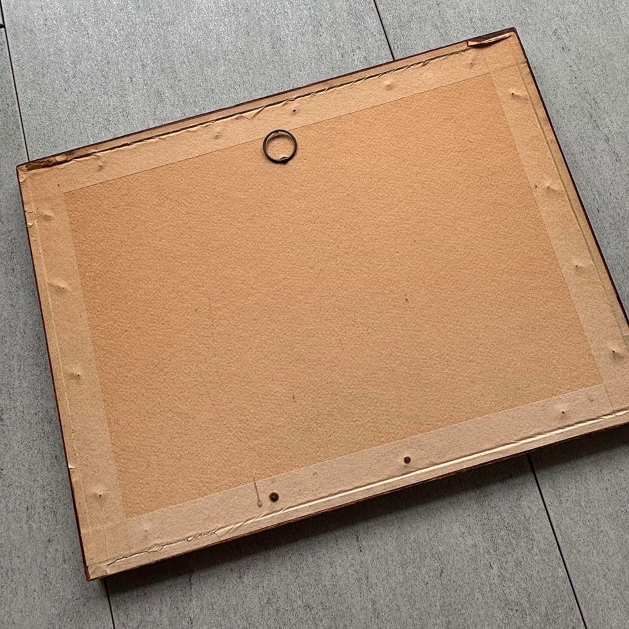 版画　気球　記事付き　額装済み　モンゴルフィエール作　木製フレーム　カラーオフセット印刷　19otg15