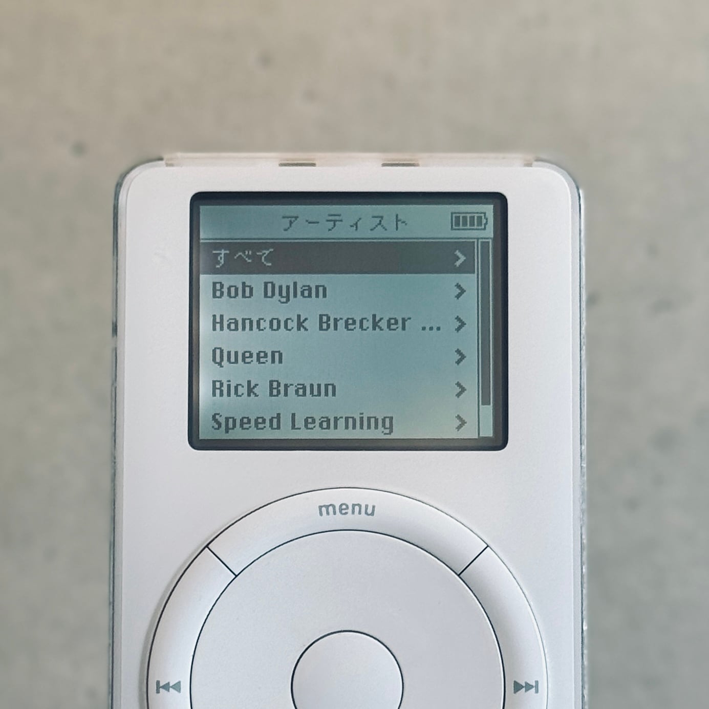 超初期ロット激レア】Apple 初代 iPod 5GB | 新品バッテリー交換済み