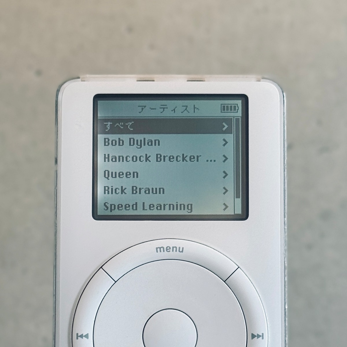超初期ロット激レア】Apple 初代 iPod 5GB | 新品バッテリー交換済み 