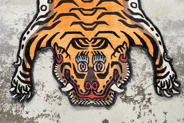 Tibetan Tiger Rug 《Sサイズ•シルク178》チベタンタイガーラグ