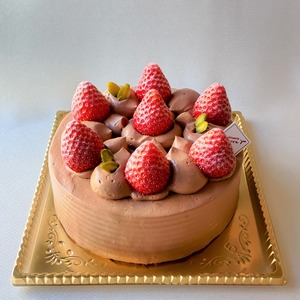 【店頭お渡し限定】ショコラショートケーキ いちご 15cm