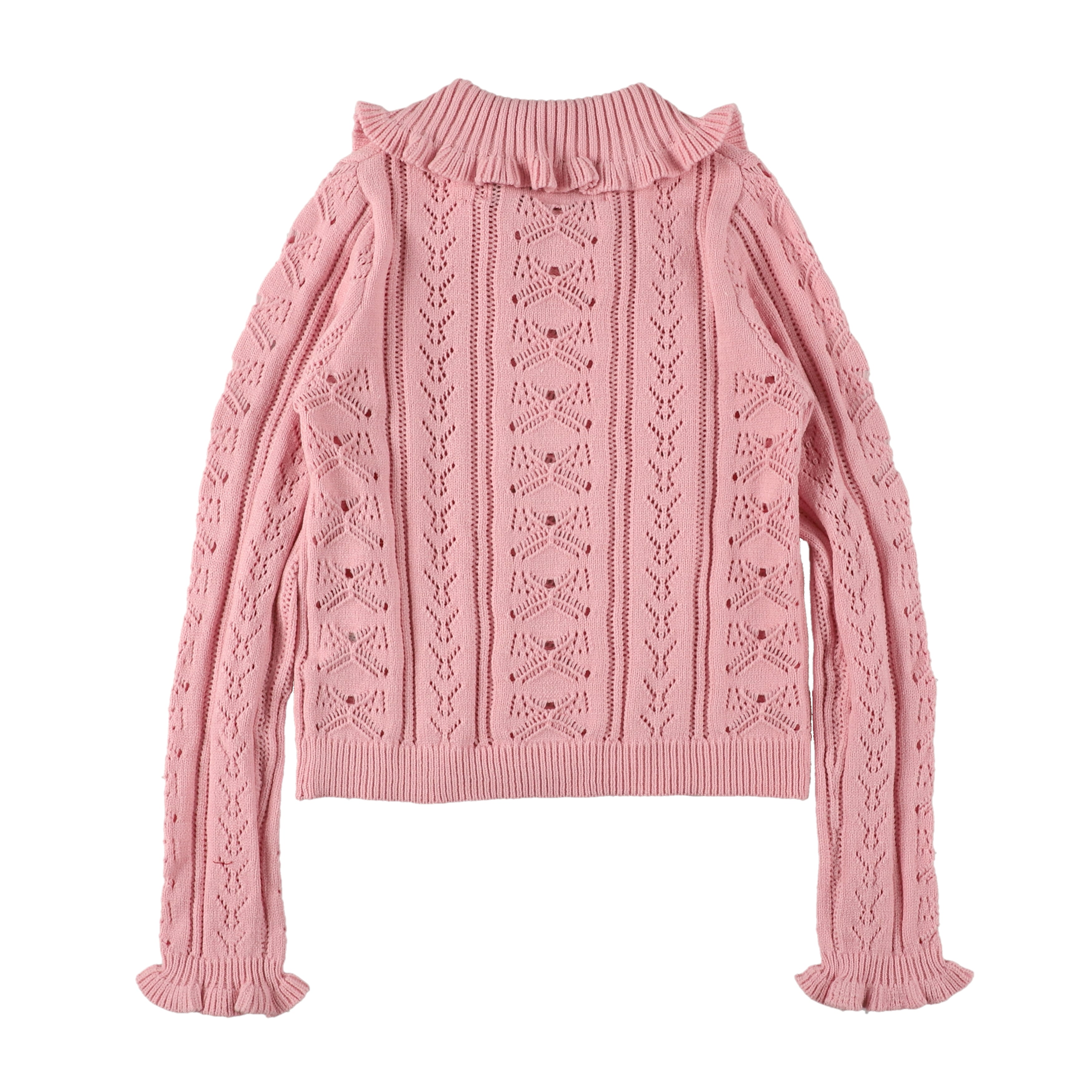 フリルニット PINK