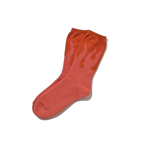 SURFSKATECAMP #Flame Socks Red