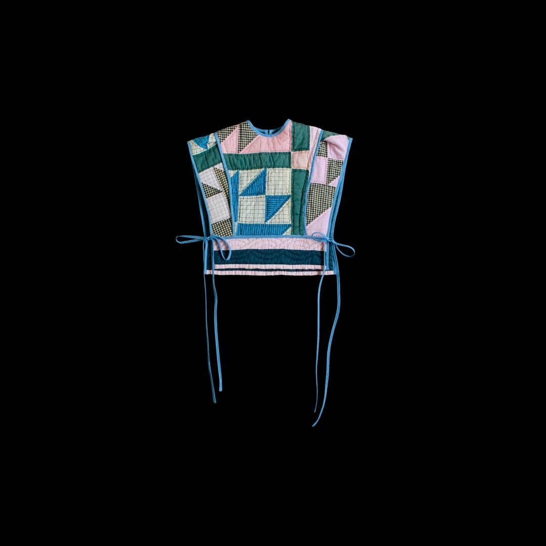 Re; project / 【Cropped Gilet】1950s American Patchwork Quilt