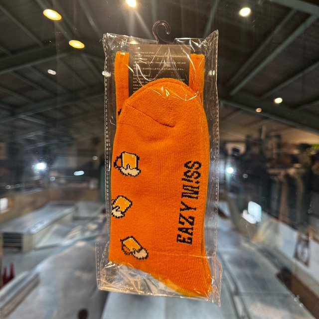 【EAZY MISS】beer socks/mustard