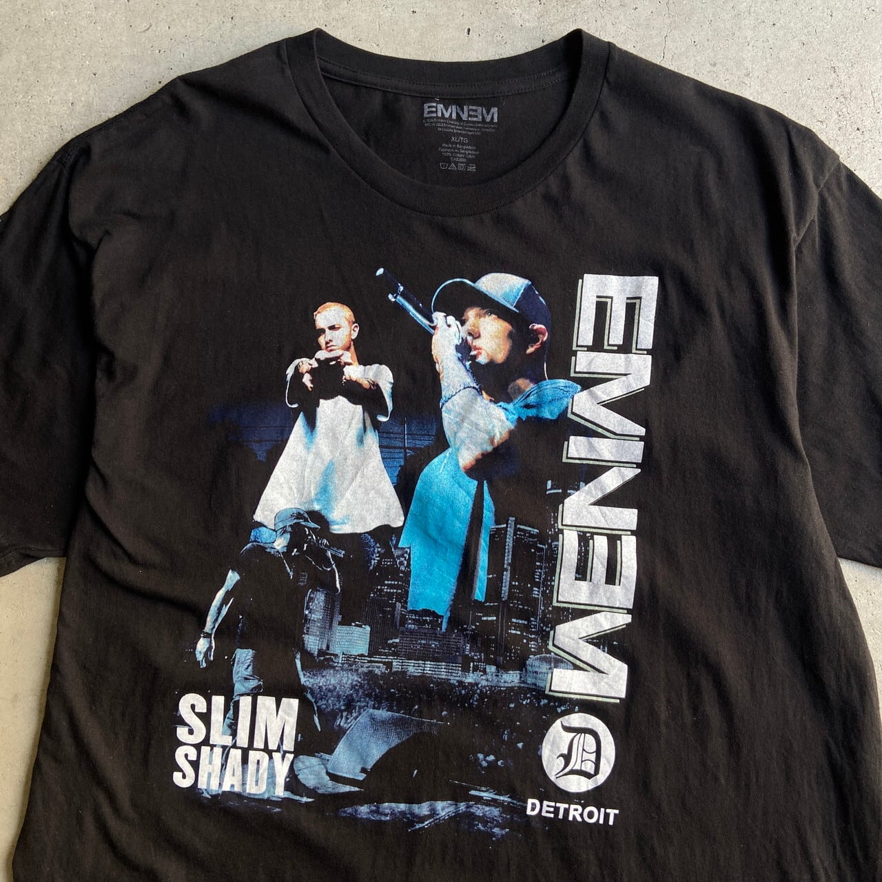 EMINEM エミネム SLIM SHADY ラップTシャツ メンズXL 古着 