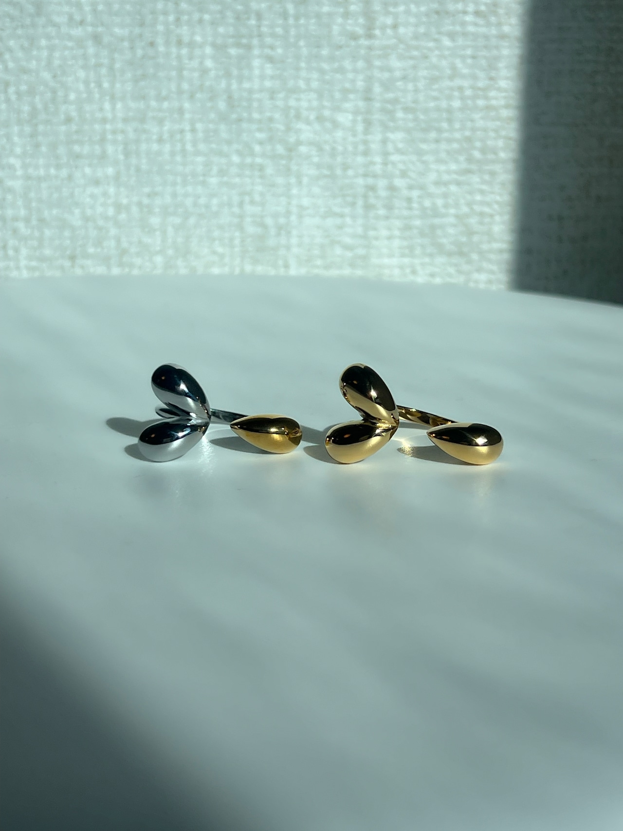 Twin drop ring