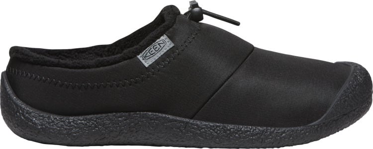 KEEN (キーン) ー HOWSER III SLIDE (ハウザー スリー スライド スリッポン) Black Smooth Nylon