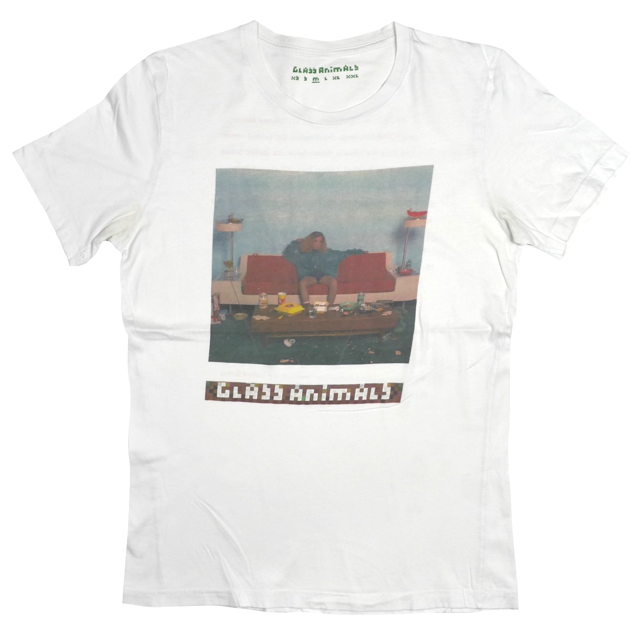 USED【M】Glass Animals 2016 How to Be a Human Being Tour Tee
