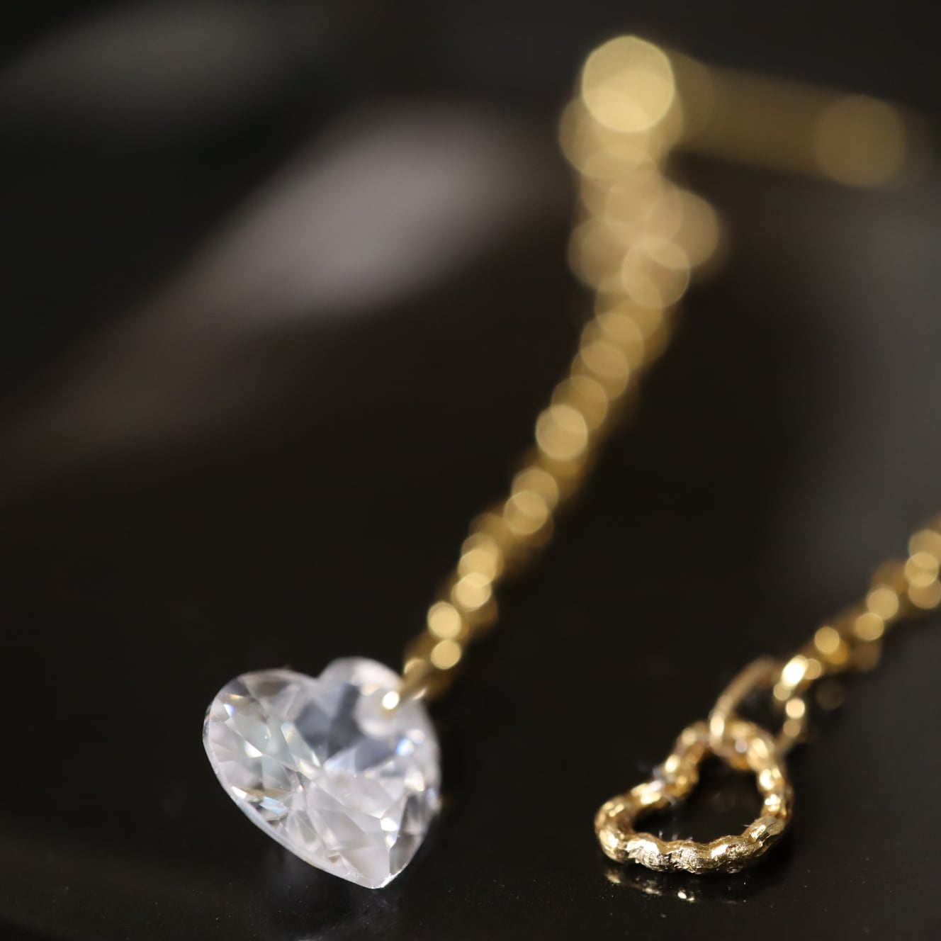 heartピアス
