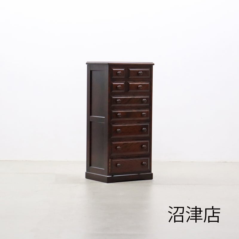 【沼津店】北海道民芸家具 樺材 チェスト 引き出し 収納 タンス レトロ PKT04018