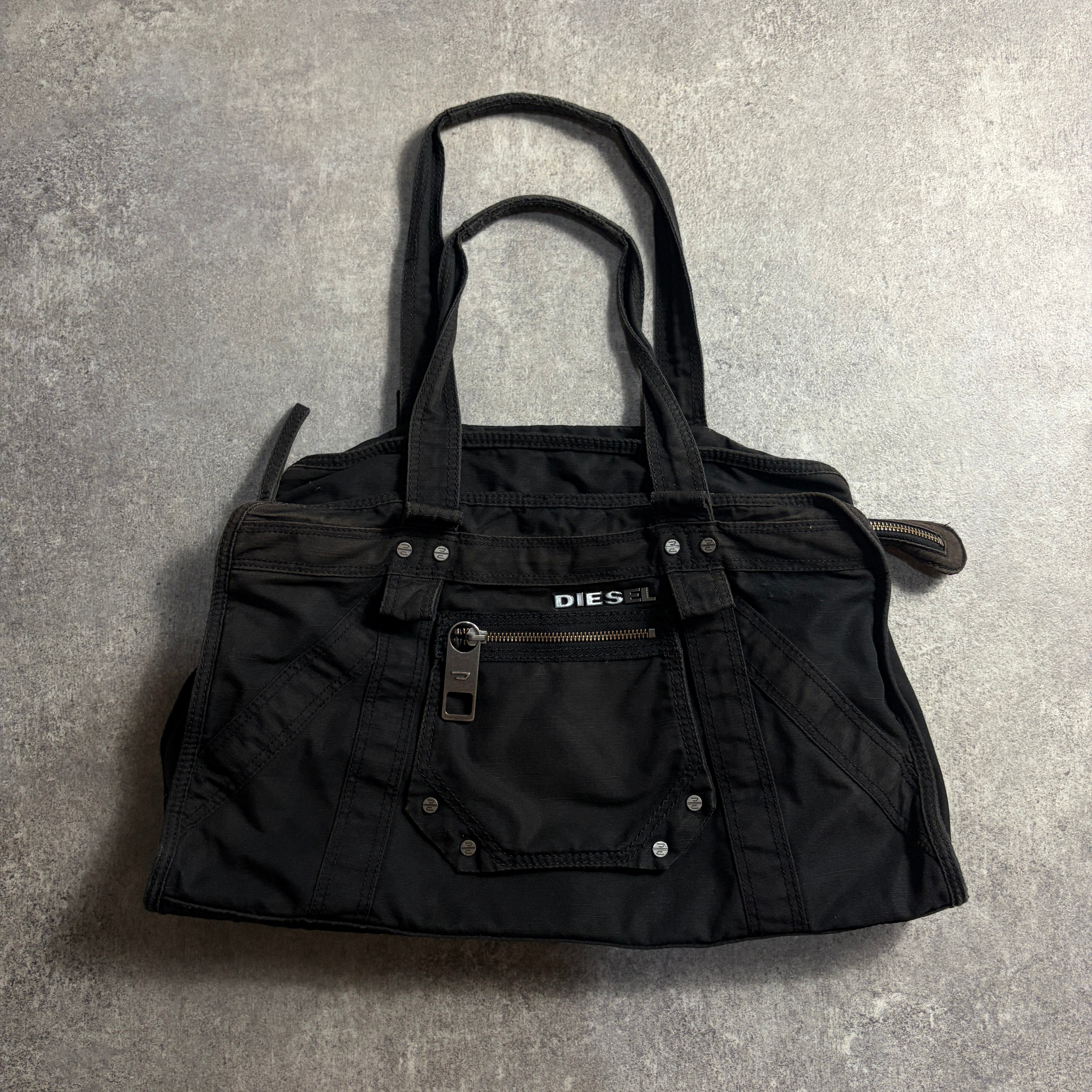 DIESEL archive metal logo ショルダーバッグ Y2K | LOST