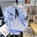 デザイン ショートシャツ 女子 夏 ゆったり 学生シャツ ニッチ フレンチシック シャツ 半袖 レディース