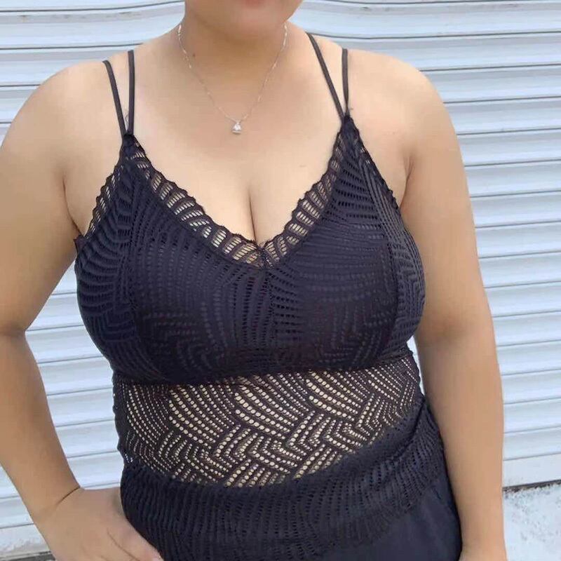 プラスサイズの女性の2020年秋のファットシスターキャミソールTシャツルーズボトミングシャツレースカバーベリートップ200kg ミックスインファッション94697790718