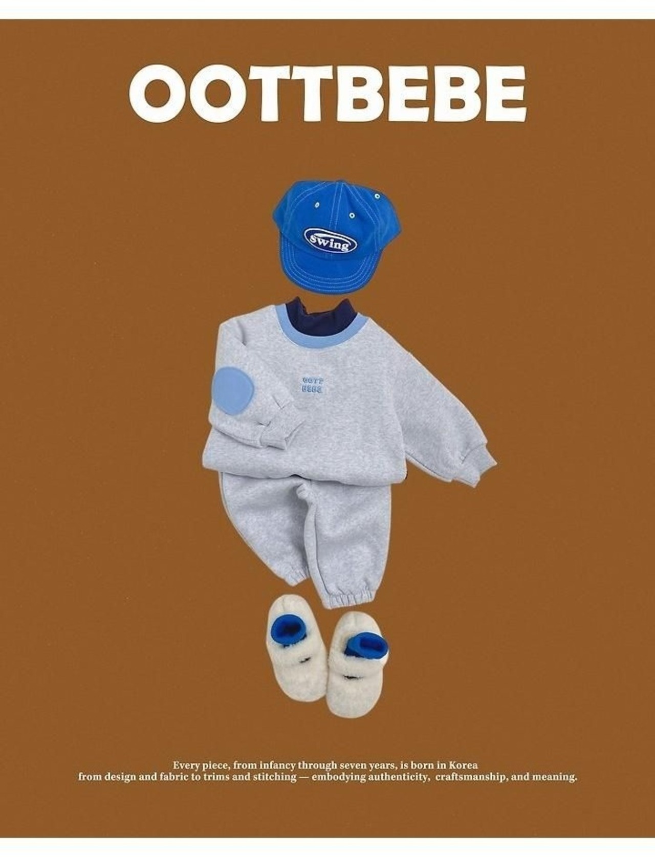 韓国子供服 / 26winter / oottbebe / ピエロ上下セット / ベビー&キッズ / 冬服 *XS~XL*